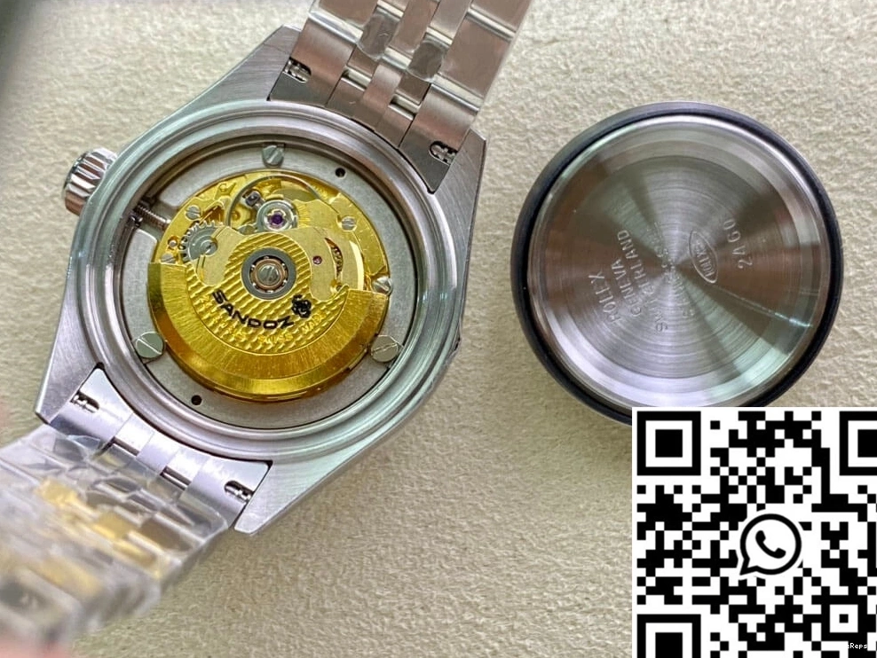 M279174-0017 28MM Factory Pink Dial Datejust EW Rolex 1222